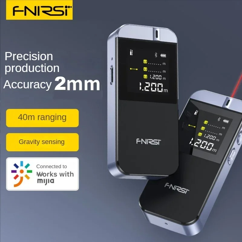 Industrial Laser Tape Measure - FNIRSI-IR40 Smart Laser Rangefinder 40M Laser