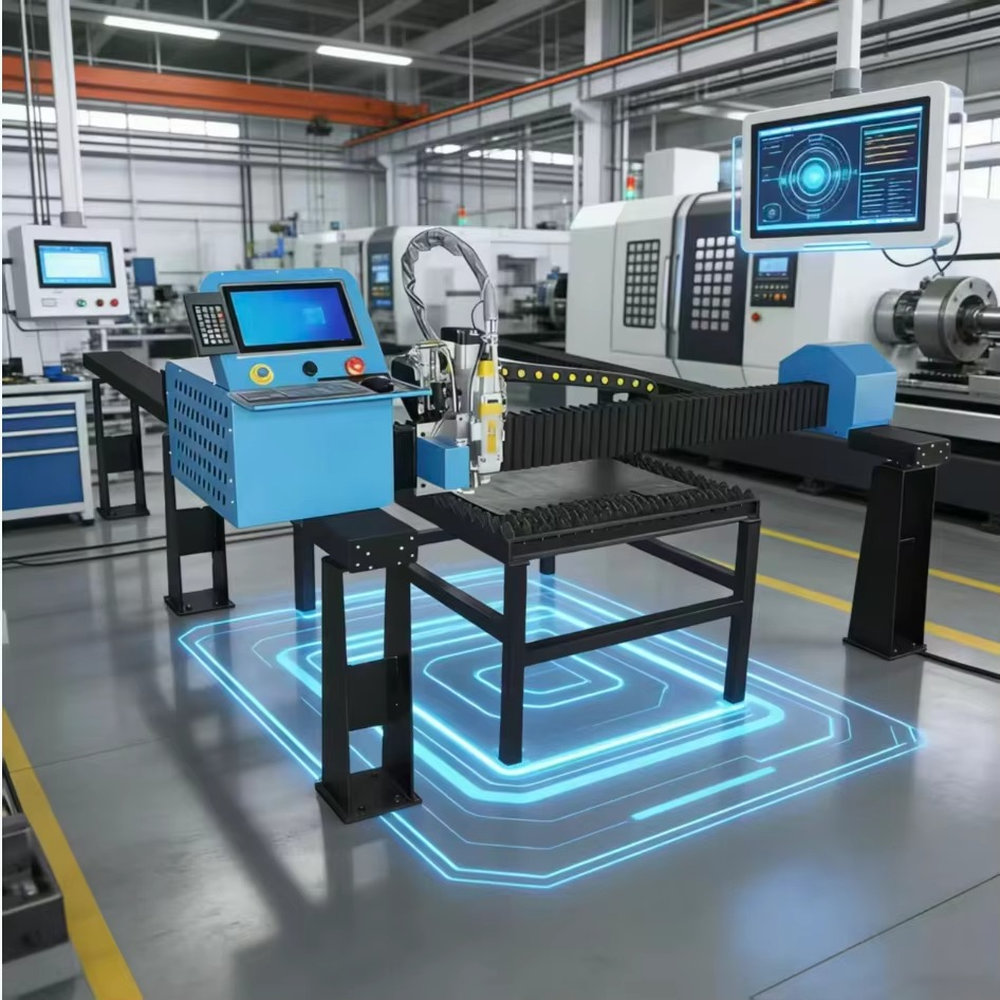 Industrial Fiber Laser Cutting Machine - Industrial Portable Gantry CNC Automatic Hiwin