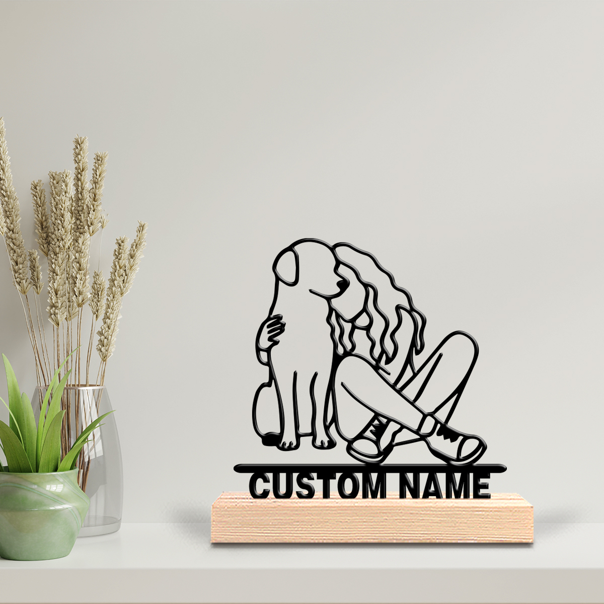 Industrial Laser Table - 1pc Personalized Custom Beauty and Dog