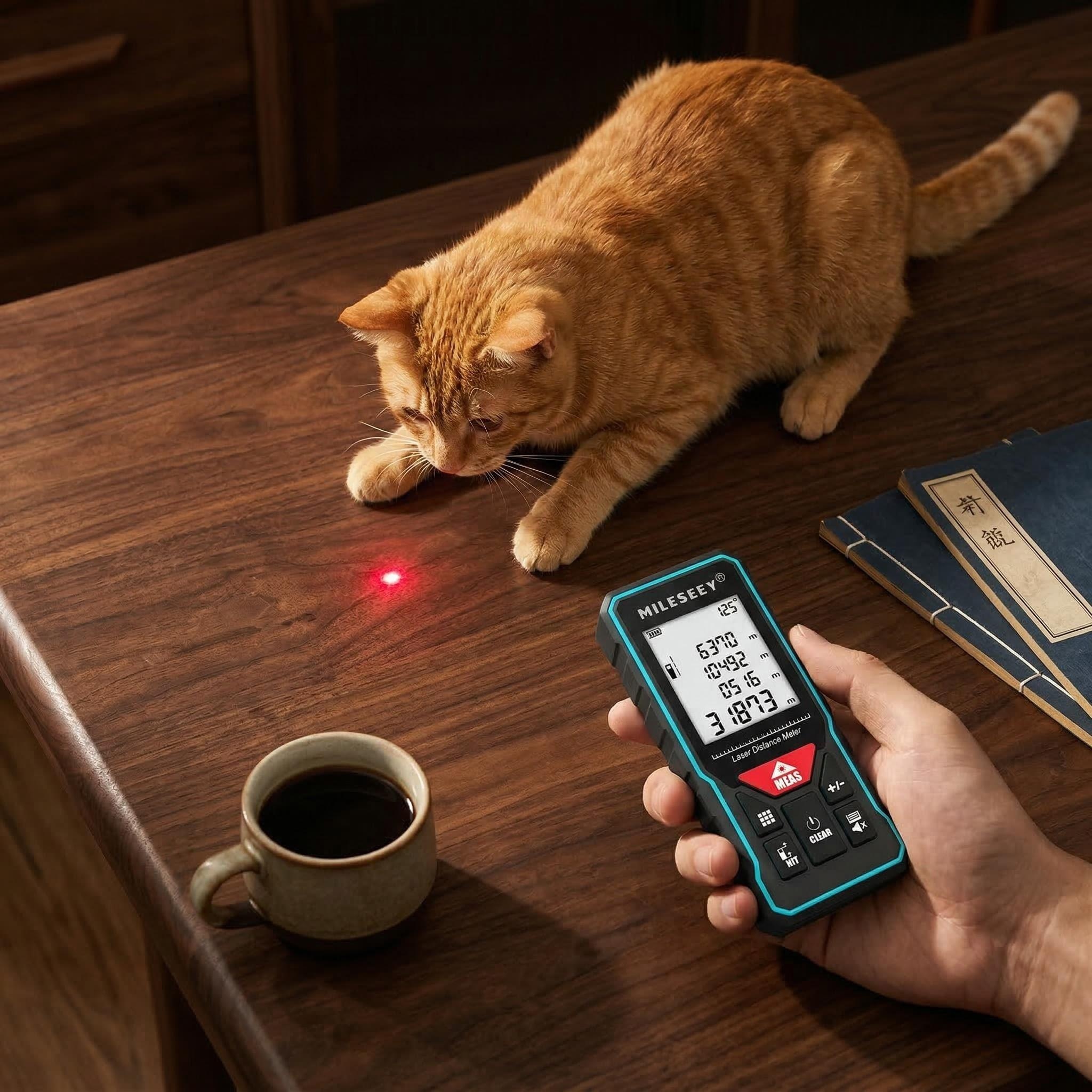 Mileseey Laser Rangefinder X5  - Industrial Laser Tape Measure 评论和价格
