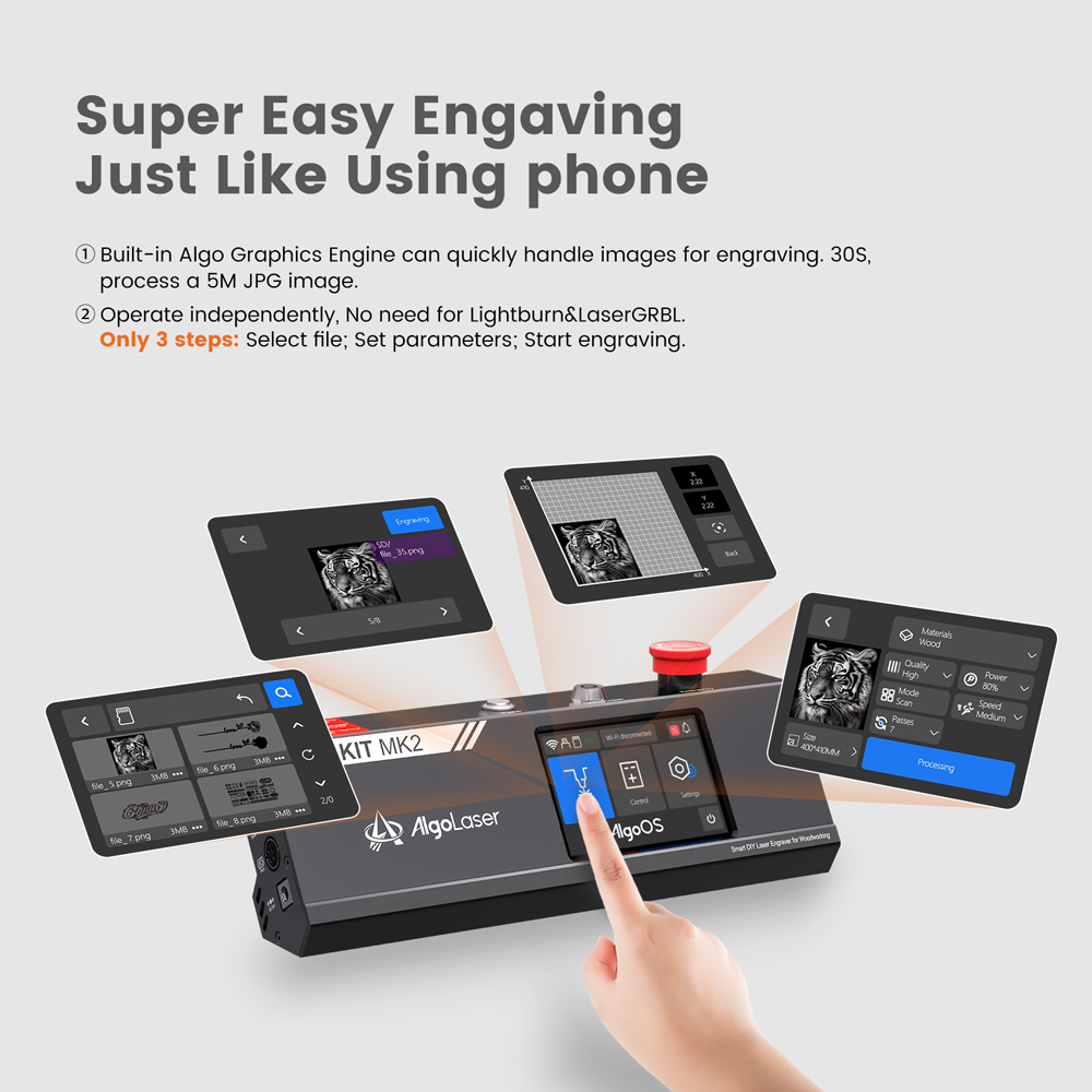 AlgoLaser Laser Engraving Mach - Laser Engraving Software 评论和价格