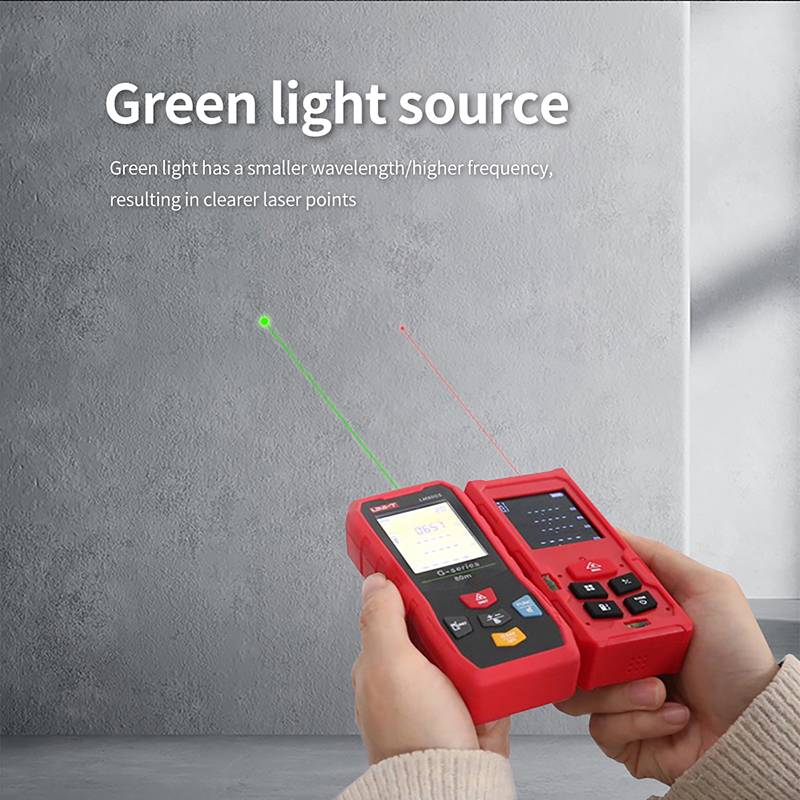 UNI-T Laser Distance Meter LM- - Industrial Laser Tape Measure 评论和价格