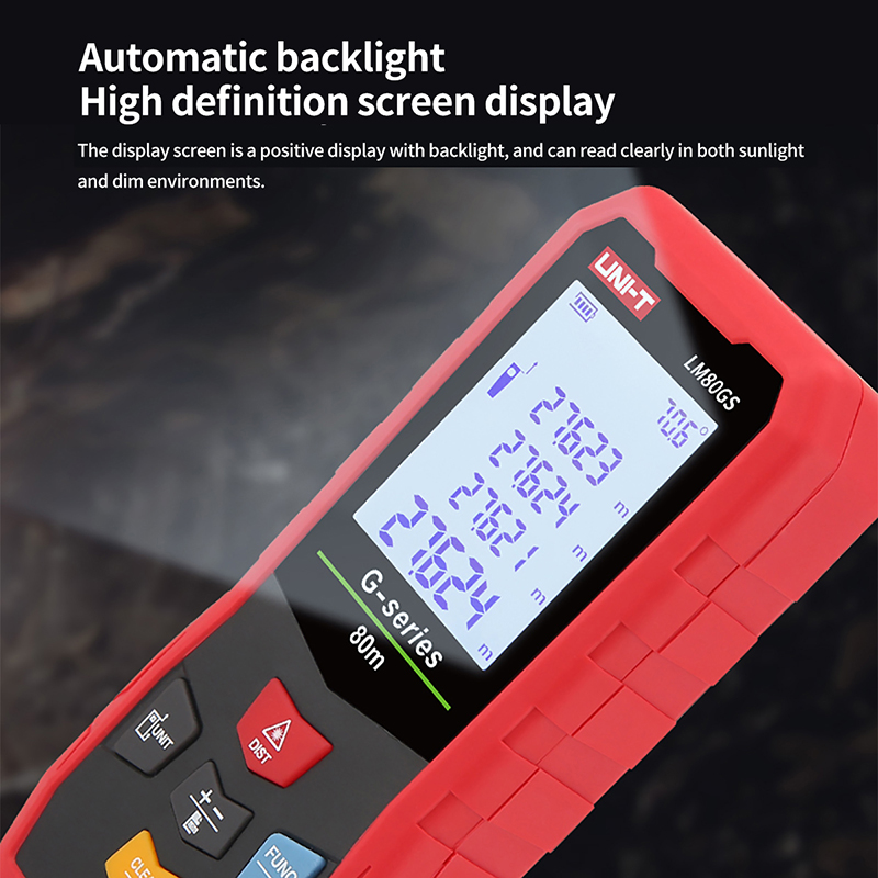 UNI-T Laser Distance Meter LM- - Industrial Laser Tape Measure 评论和价格
