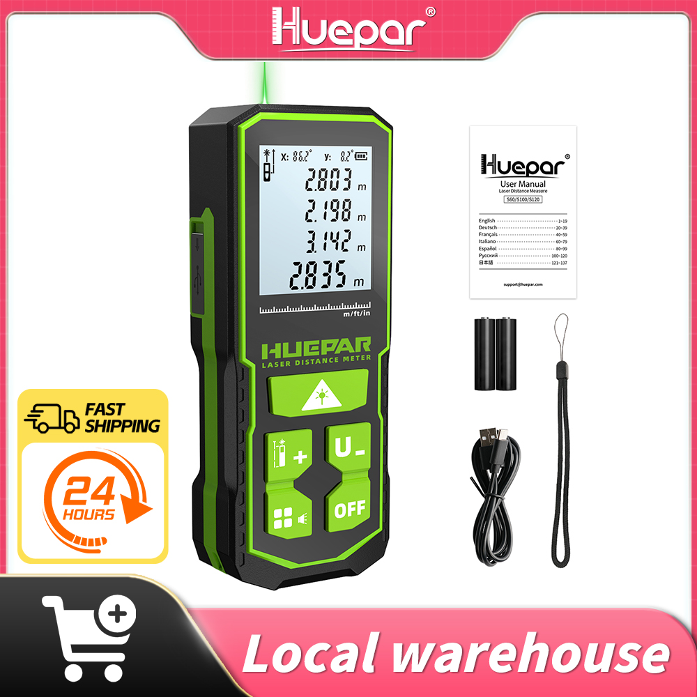 Huepar Laser Rangefinder Digit - Industrial Laser Tape Measure 评论和价格