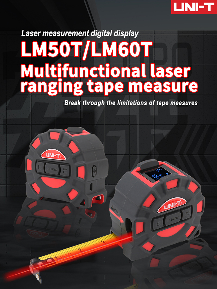 UNI-T 50M 60M Laser Tape Measu - Industrial Laser Tape Measure 评论和价格