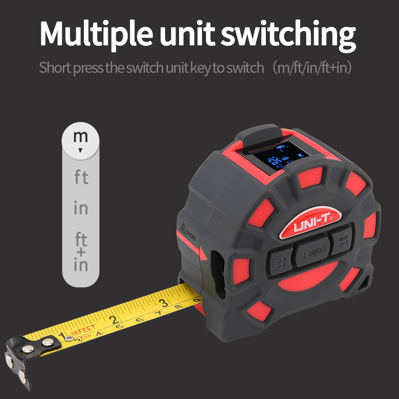 UNI-T 50M 60M Laser Tape Measu - Industrial Laser Tape Measure 评论和价格