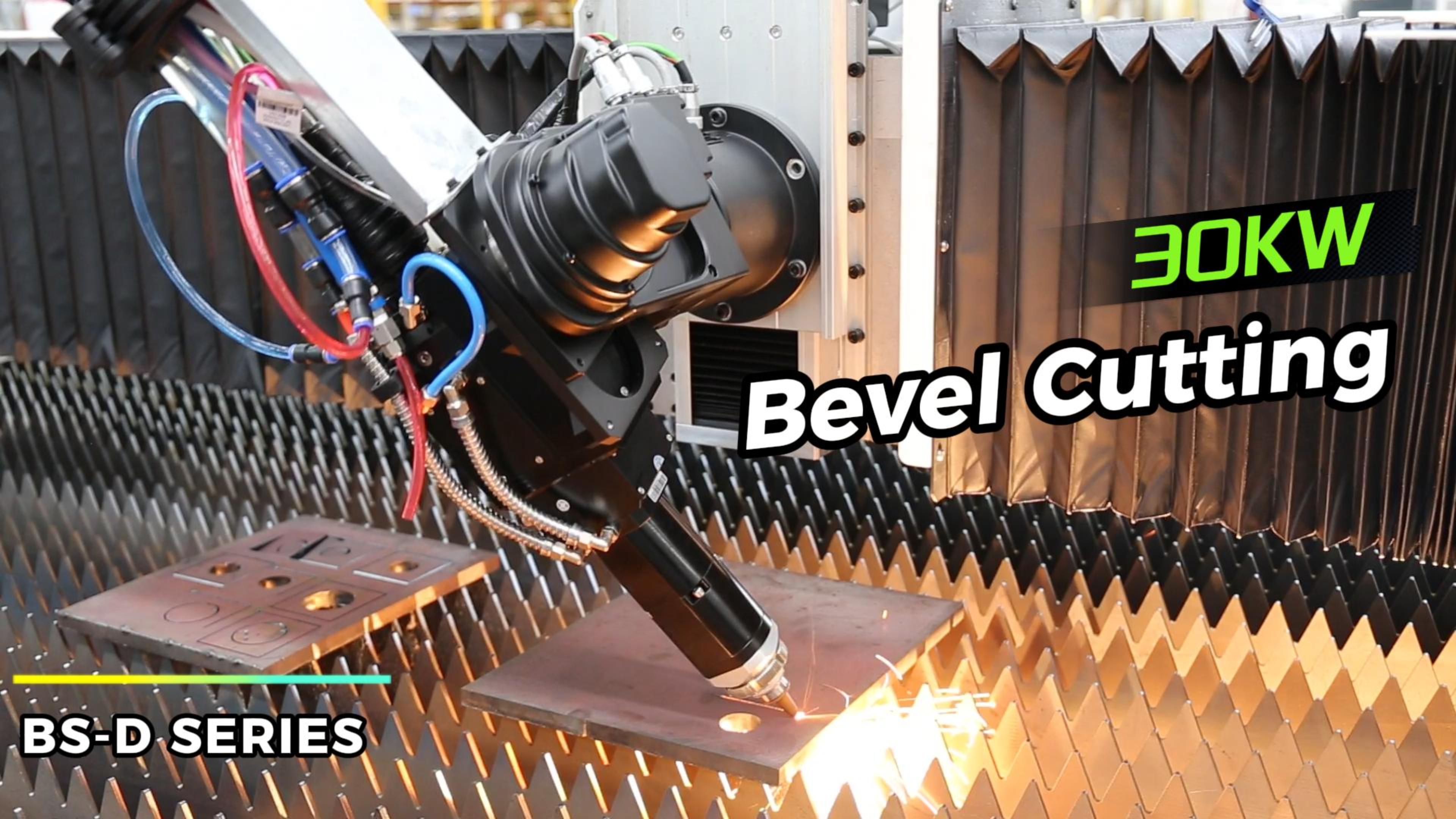 Bevel Cutting Head 30KW  CE Ce - Quality Industrial Laser Cutting 评论和价格