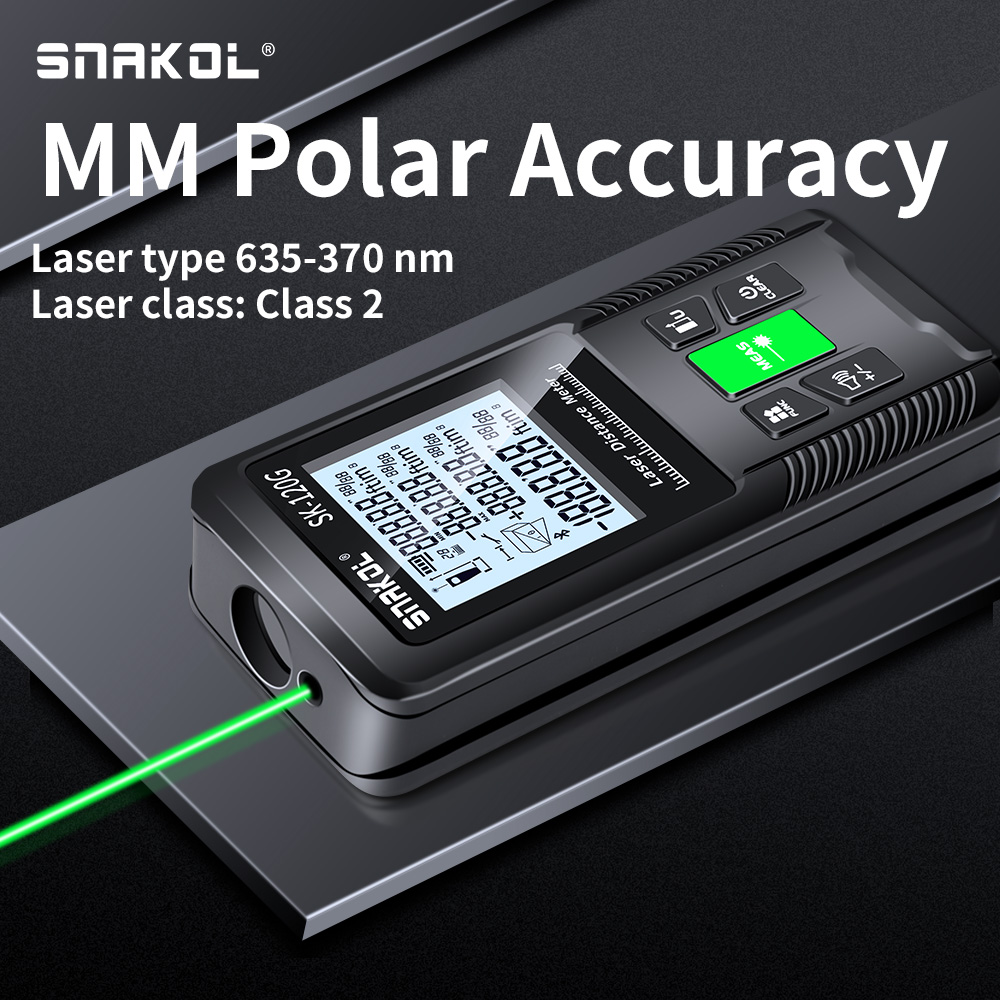 Snakol Laser Distance Meter 40 - Industrial Laser Tape Measure 评论和价格