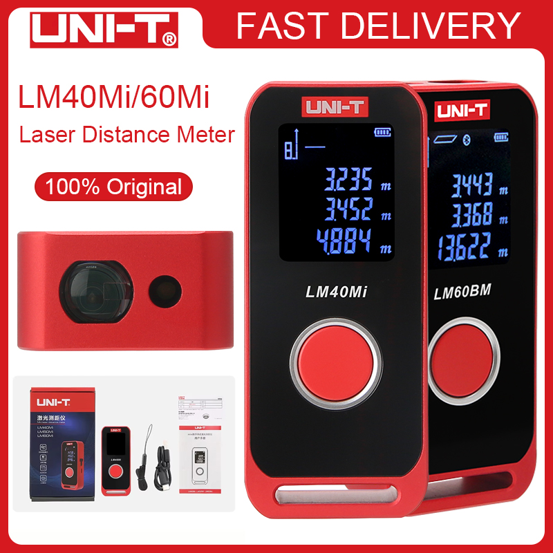 UNI-T Laser Distance Meter 40m - Industrial Laser Tape Measure 评论和价格