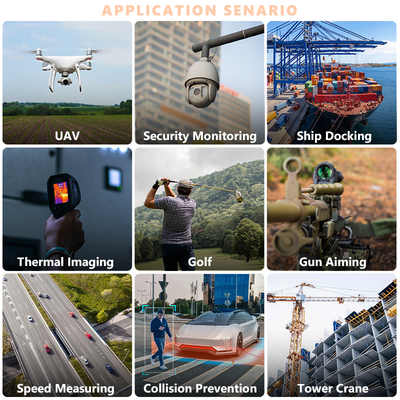 1200m Mini TOF Laser Rangefind - Industrial Applications Of Laser 评论和价格