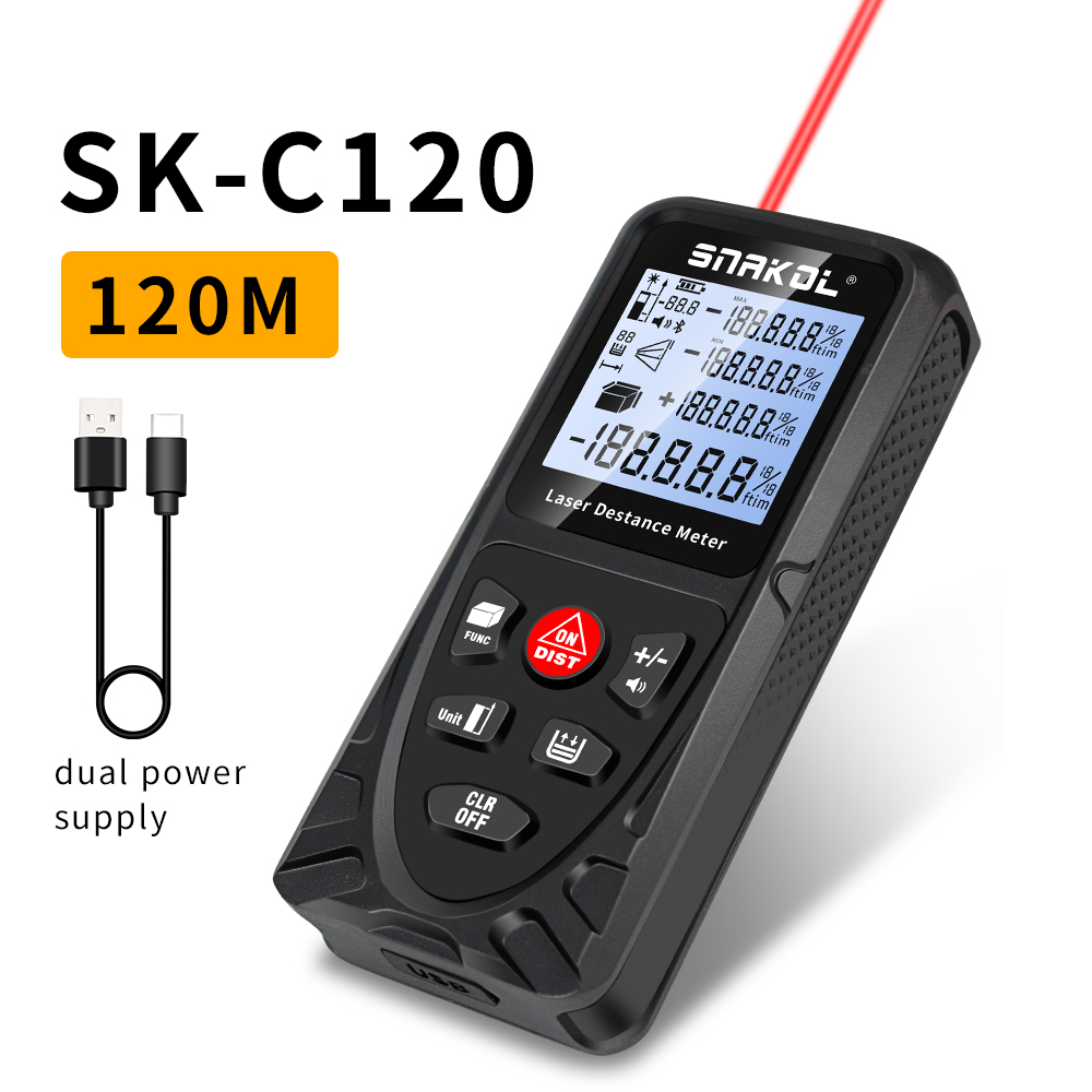 SNAKOL 3-in-1 High Precision L - Industrial Laser Tape Measure 评论和价格
