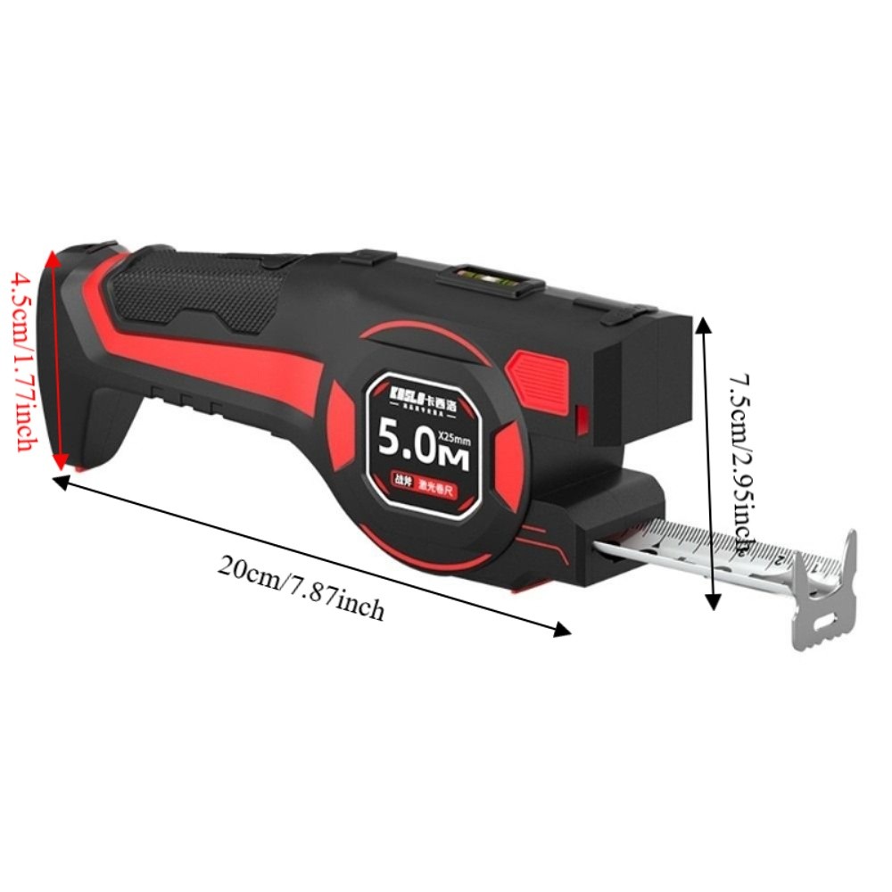 3-in-1 Laser Tape Measure Retr - Industrial Laser Tape Measure 评论和价格
