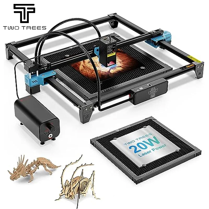 TWOTREES TTS-20 Pro 20W Metal  - Laser Engraving Software 评论和价格
